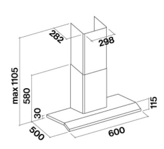 Схема с размерами