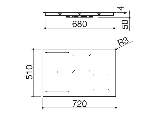 Схема с размерами