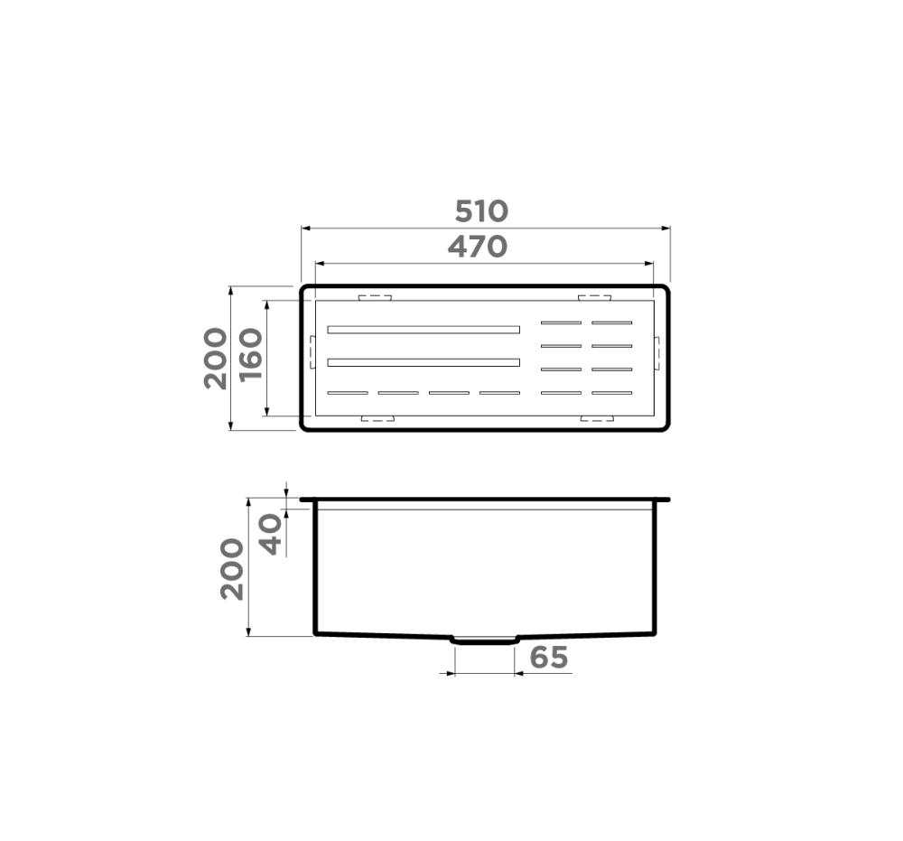 Схема с размерами