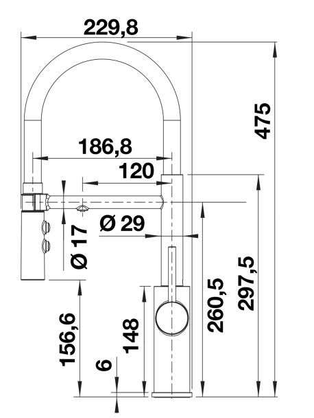 Схема с размерами