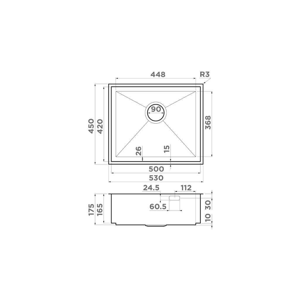 Схема с размерами