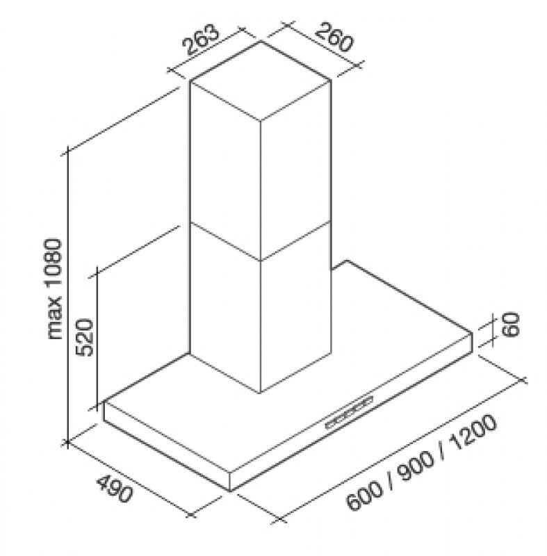 Схема с размерами