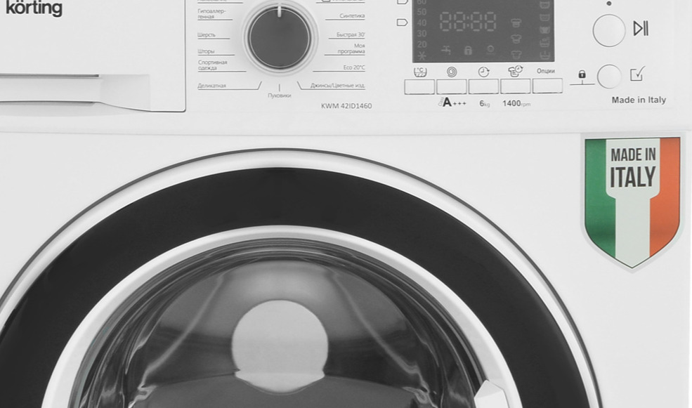 Обзор стиральной машины Korting KWM 42D1460