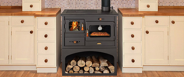 Дровяные печи в современном доме