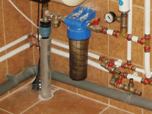 Установка фильтра для стиральной машины