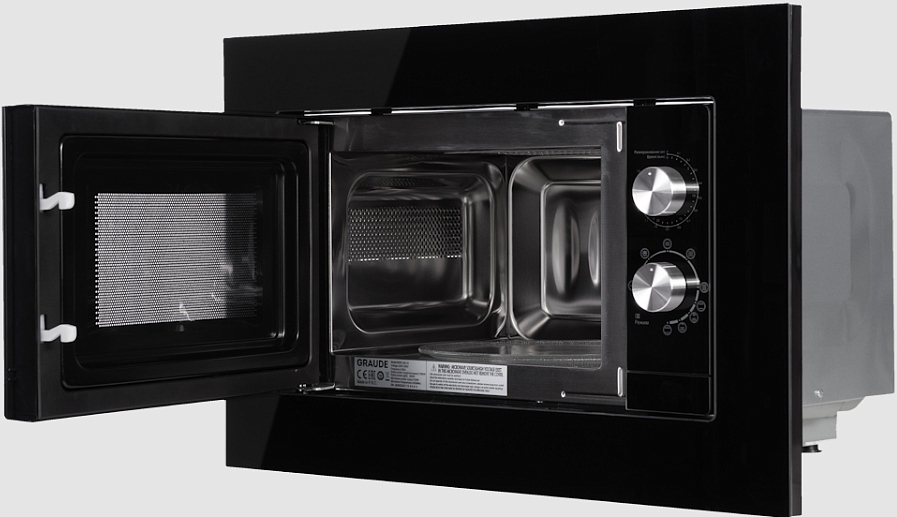 Как установить встраиваемую микроволновую печь Graude 