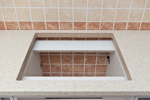 Как установить варочную панель в столешницу 