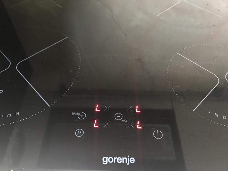 Почему варочная панель Gorenje заблокирована  Почему варочная панель Gorenje заблокирована