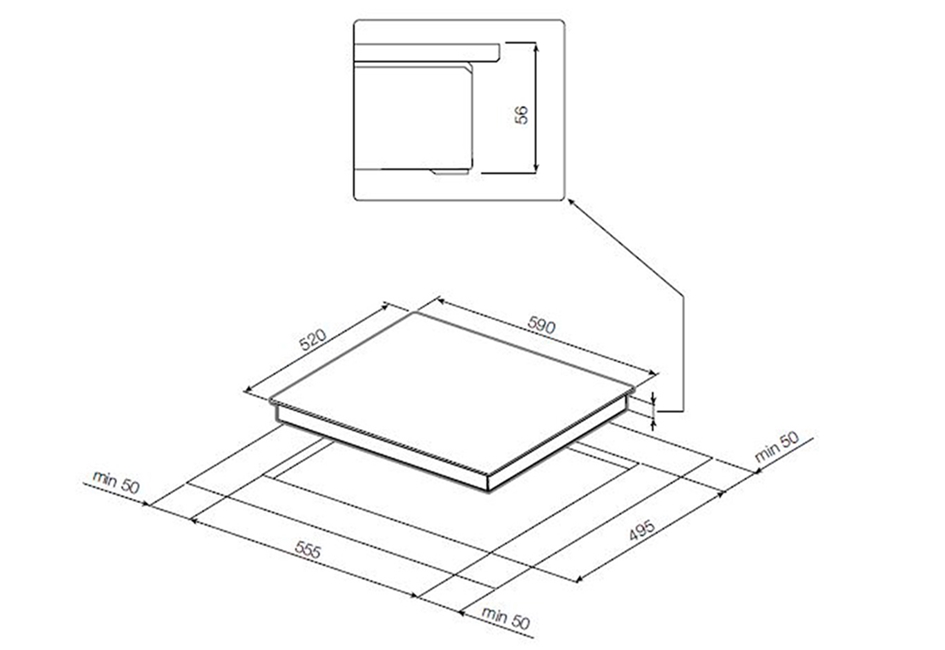 Как подключить индукционную варочную панель Graude
