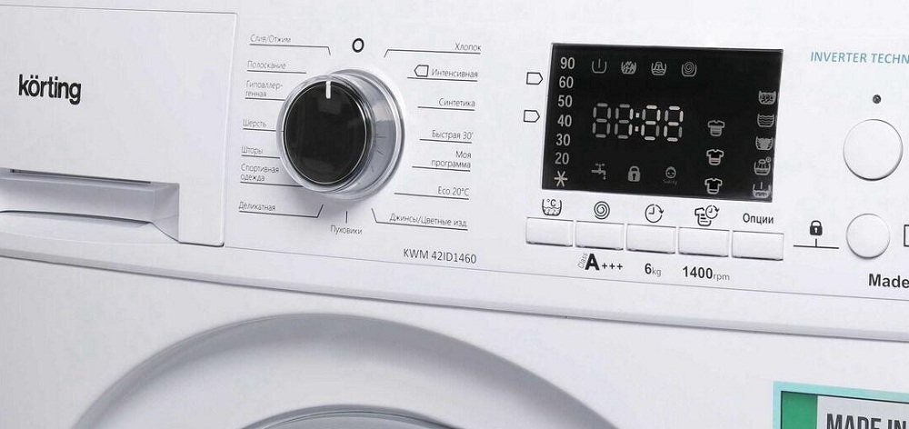 Обзор стиральной машины Korting KWM 42D1460