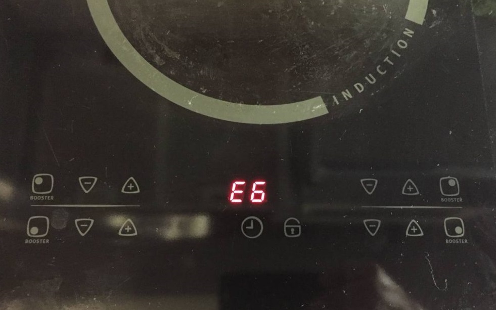  Ошибки варочной панели Gorenje