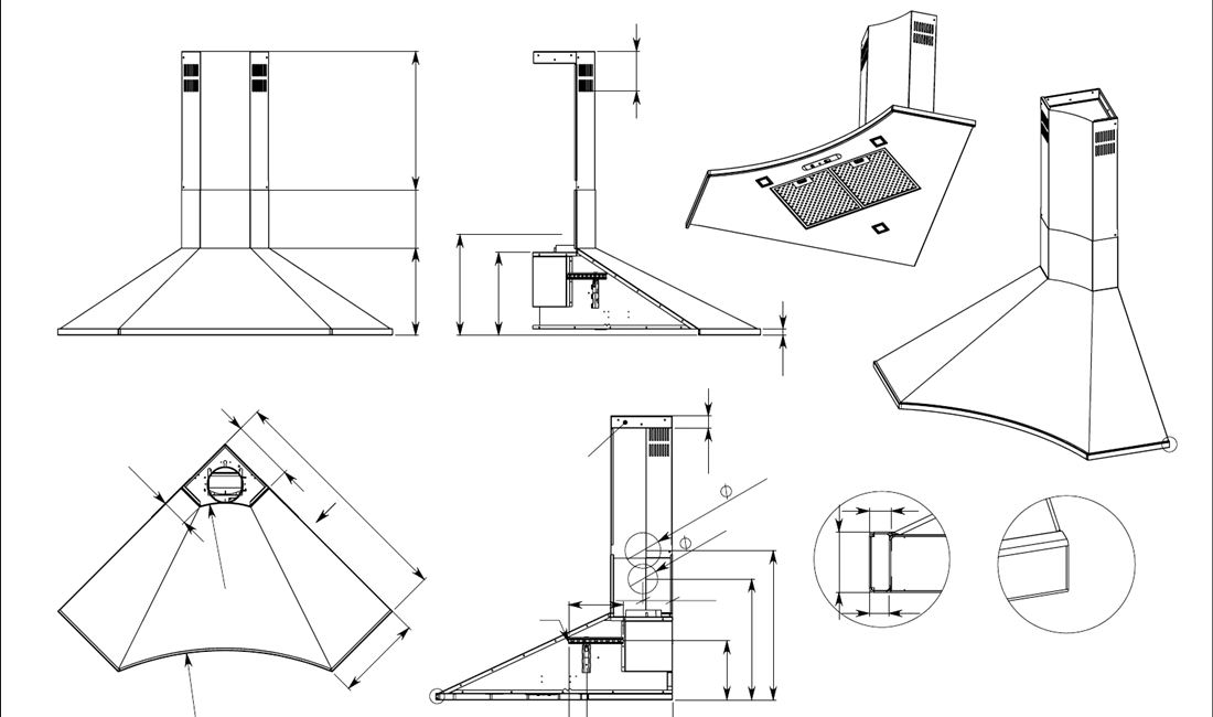 Как установить вытяжку Falmec Как установить вытяжку Falmec