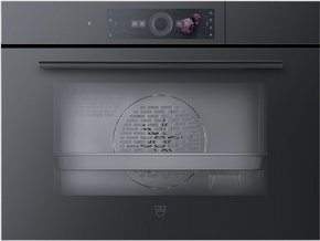 Встраиваемая пароварка V-ZUG CombiSteamer V6000 45F CS6T-23033 черное стекло Встраиваемая пароварка V-ZUG CombiSteamer V6000 45F CS6T-23033 черное стекло фото