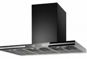 Настенная вытяжка Kuppersbusch DW 9500.0 S черное стекло фото