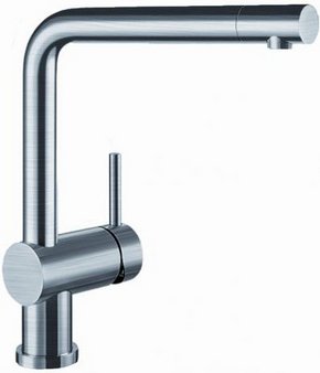 Смеситель Blanco Linus нержавеющая сталь полированная фото