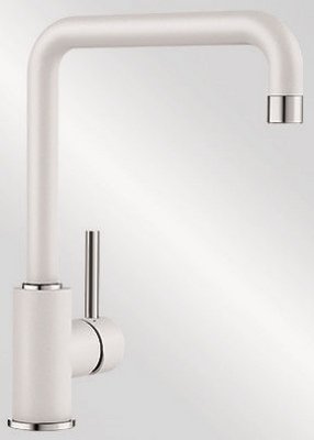 Смеситель Blanco Mili Silgranit белый фото