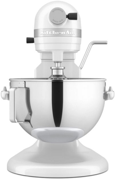 Миксер профессиональный KitchenAid Heavy Duty 5KSM55SXXEWH (фото 3) Миксер профессиональный KitchenAid Heavy Duty 5KSM55SXXEWH (preview 3)