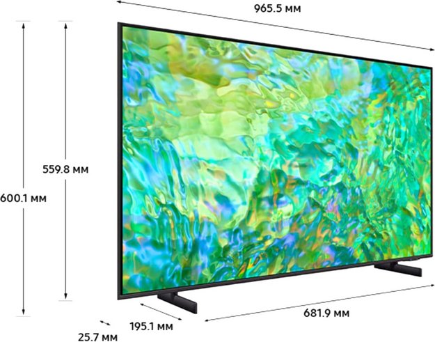 Телевизор Samsung UE43CU8000 (preview 5)