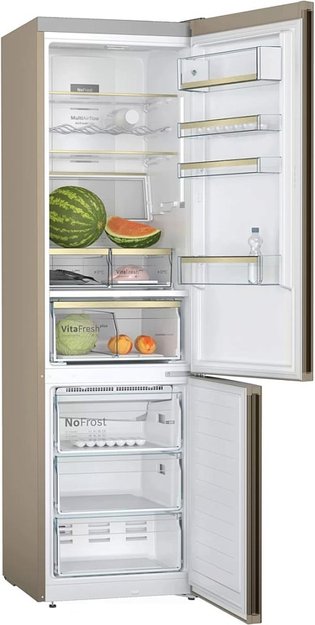 Холодильник с нижней морозильной камерой BOSCH KGN39AV31R (фото 2) Холодильник с нижней морозильной камерой BOSCH KGN39AV31R (preview 2)