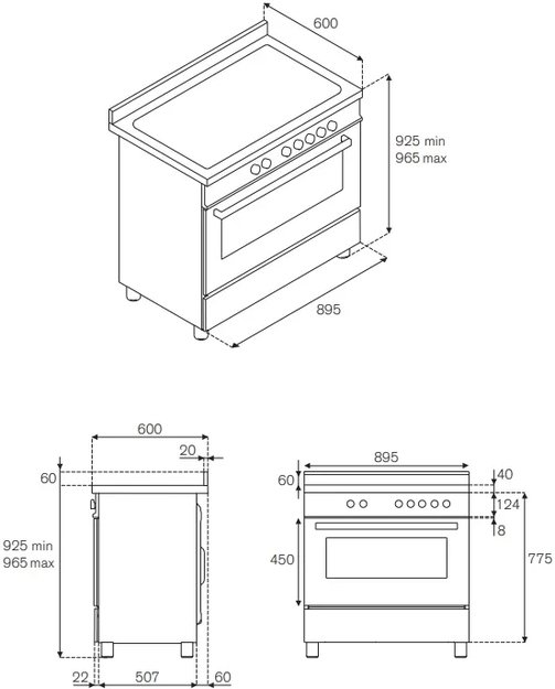 Варочный центр Bertazzoni PRO90 6 MFE S XT (preview 6)
