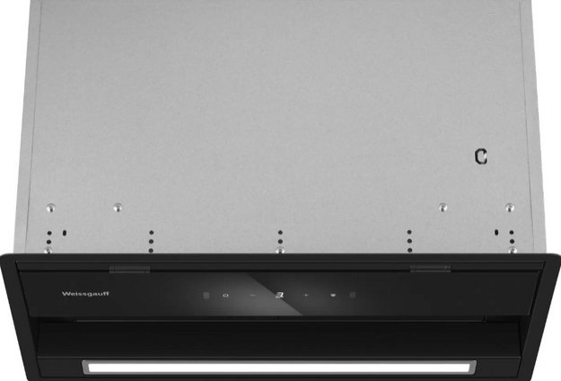 Встраиваемая вытяжка Weissgauff BOX 900 Remove Touch Black Glass (preview 1)