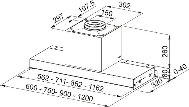 Встраиваемая вытяжка Franke FMY DRIP-FREE 60 (preview 8)