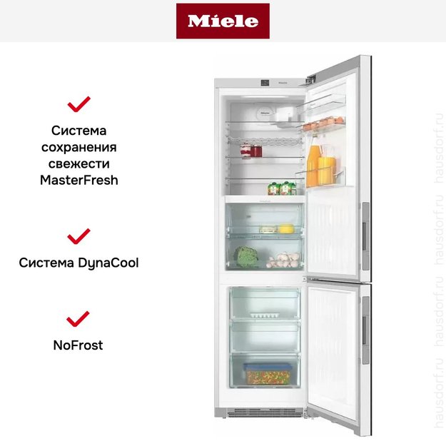 Холодильно-морозильная комбинация Miele KFN 29283 D bb (preview 6)