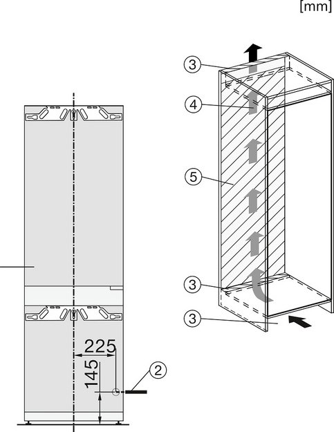 Встраиваемый холодильник Miele KFN 7844 C (preview 6)