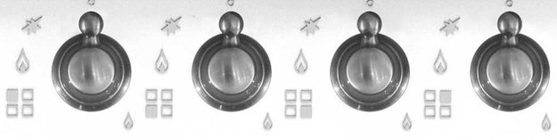 Газовая стеклянная варочная панель Korting HGG 6911 CTRW (preview 3)