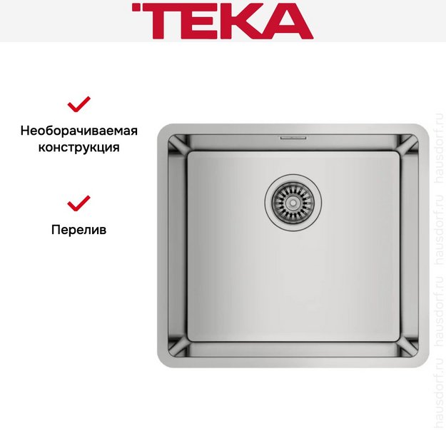 Мойка Teka BE LINEA RS15 45.40 POLISHED (preview 4)