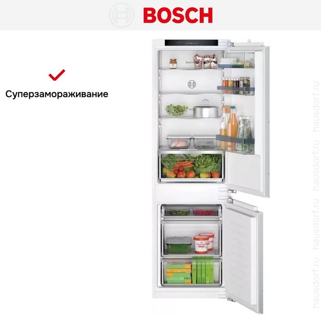 Встраиваемый двухкамерный холодильник Bosch KIV86VFE1 (preview 10)