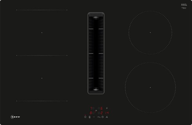 Индукционная варочная панель с вытяжкой Neff V58NBS1L0 (preview 1)