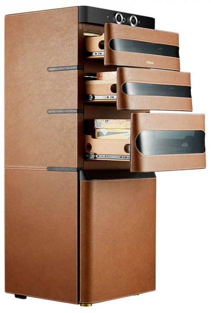 Хьюмидор Afidano L5 (Коньячная кожа) (preview 3)