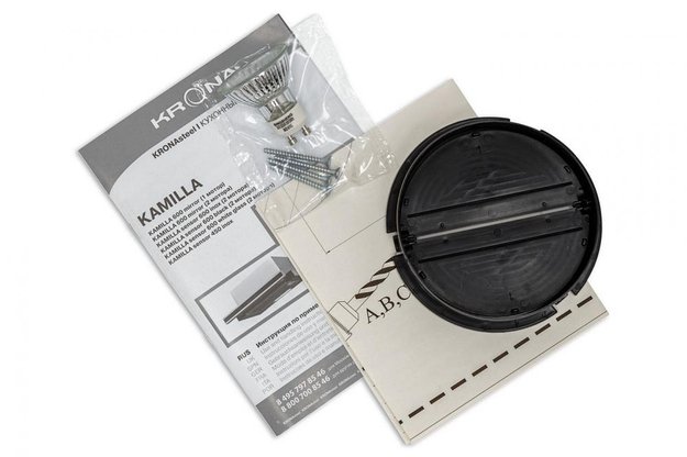 Встраиваемая вытяжка KRONA KAMILLA sensor 600 inox (2 мотора) (preview 12)