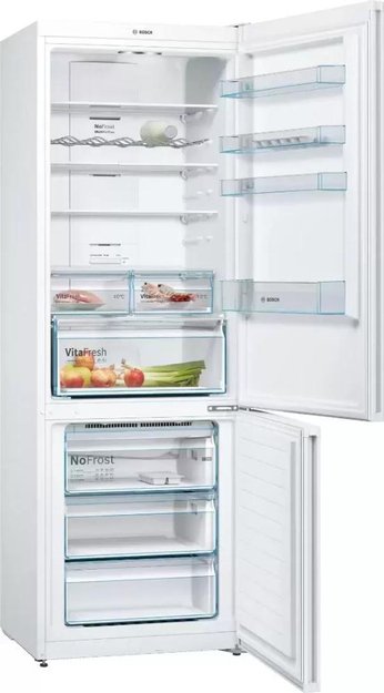 Холодильник с нижней морозильной камерой BOSCH KGN49XW20R (preview 2)