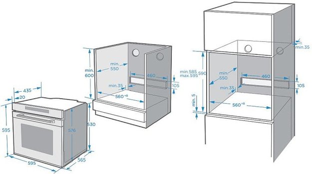 Духовой шкаф Korting OKB 1340 GBXGr MW (preview 5)