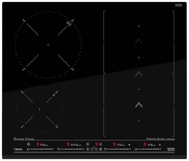 Встраиваемая электрическая варочная панель Teka IZS 66700 MSP BLACK (preview 1)