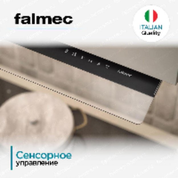 Вытяжка Falmec Virgola Touch NRS 90 black (900) (preview 4)