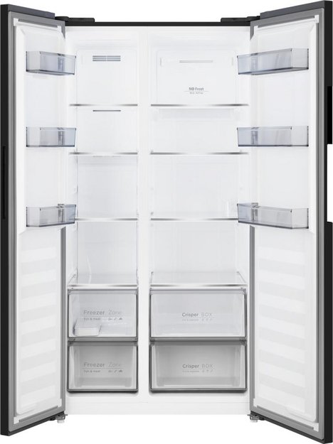 Отдельностоящий холодильник с инвертором Weissgauff WSBS 550 Built-in NoFrost Inverter Black (preview 2)