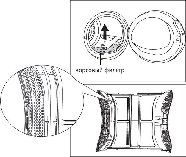 Сушильная машина Korting KD 60HP83 (preview 5)