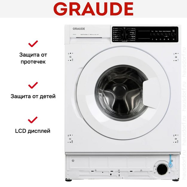 Встраиваемая стиральная машина Graude EWA 80.1 (preview 18)