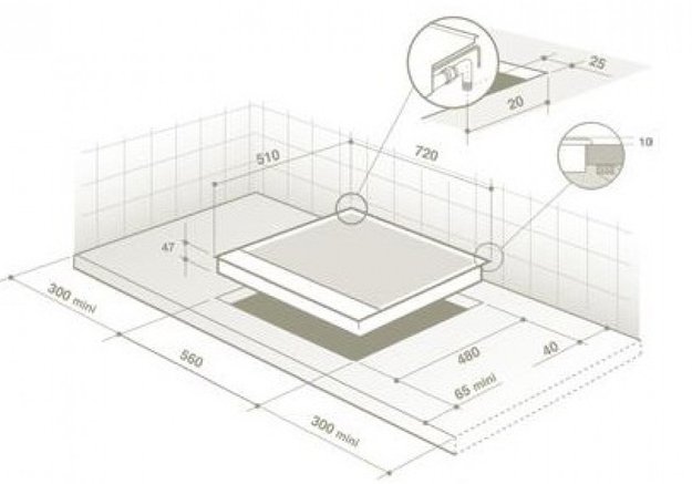Независимая варочная панель De Dietrich DTG 1175 W (preview 3)