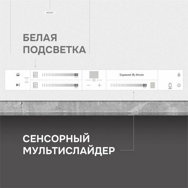 Стеклокерамическая варочная панель Zigmund & Shtain CI 24.4 W (preview 6)
