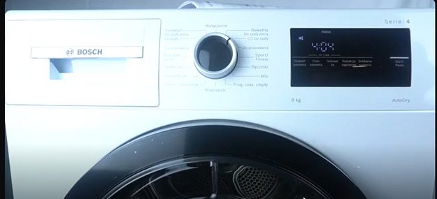 Сушильная машина Bosch WQB246CNBY (video 3)