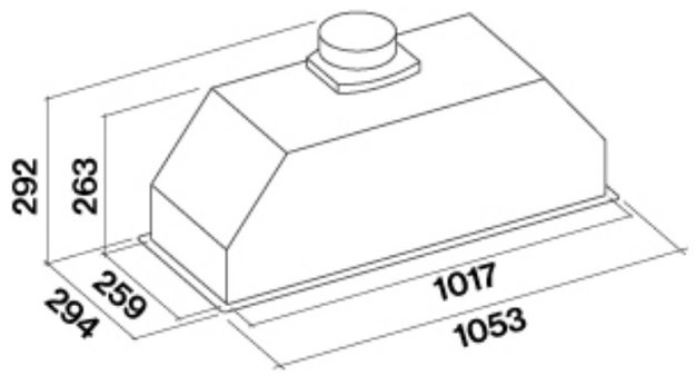 Встраиваемая вытяжка Falmec GRUPPO INCASSO PLUS 105 IX (preview 5)