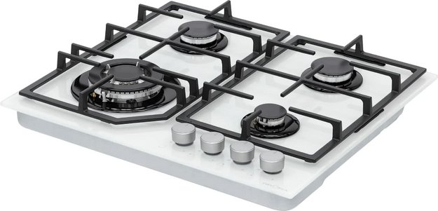 Газовая варочная панель KRONA NEBEL 60 WH W (preview 2)