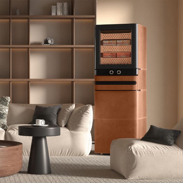 Хьюмидор Afidano L6 (Коньячная кожа) (preview 8)