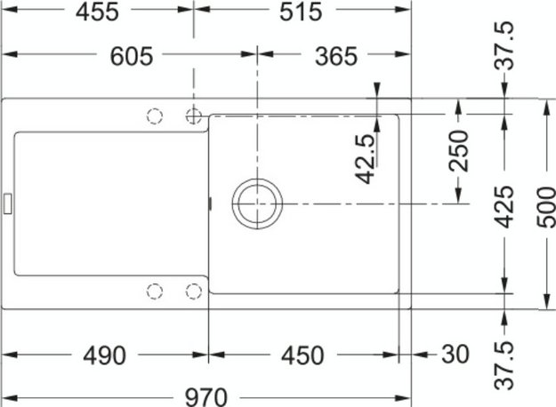Мойка Franke MRG 611-97 оникс (preview 4)