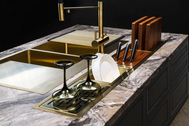 Встраиваемая сушка для посуды с вставками Omoikiri DRY-01 GM (preview 3)