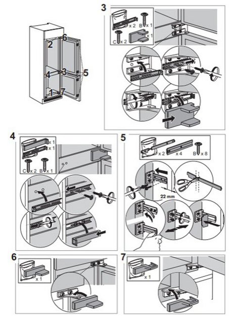 Встраиваемый холодильник Franke FCB 320 S NE E (preview 5)
